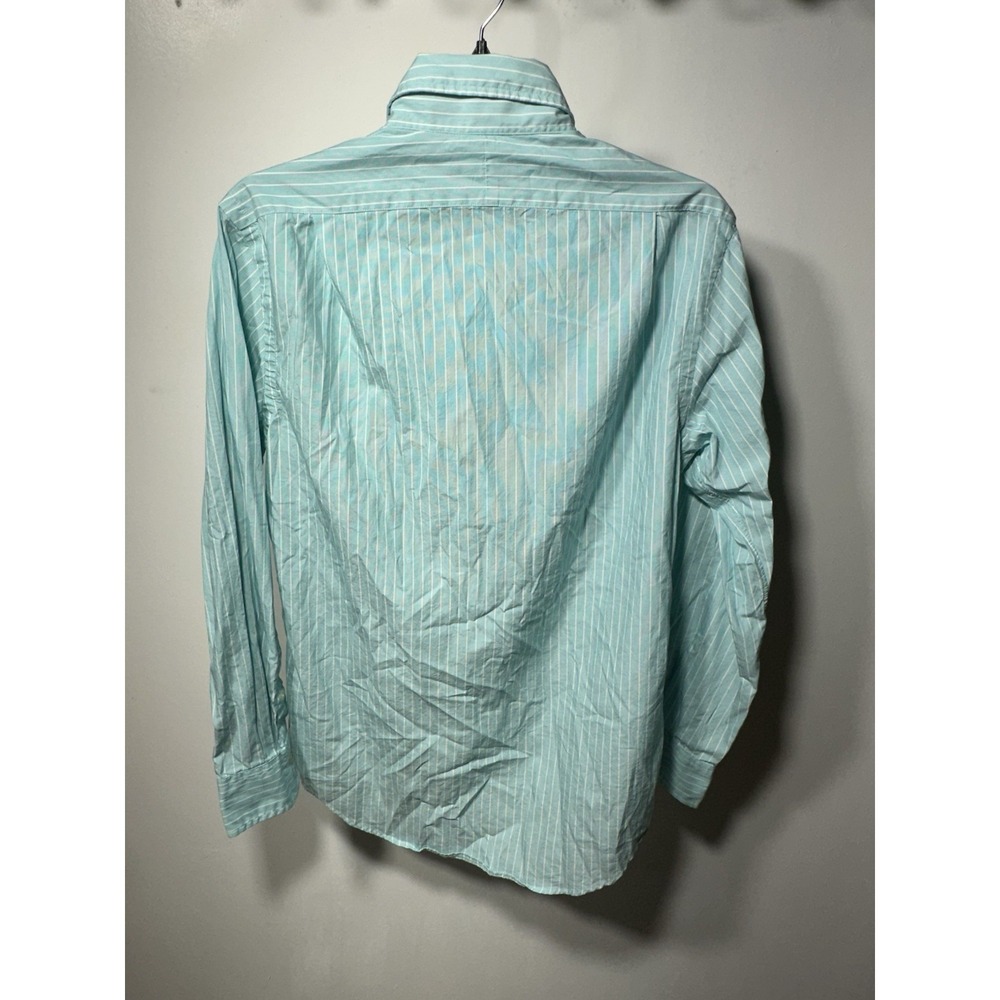 Men's Ralph Lauren Striped Button Down Shirt Blue White Navy Pony | Size Small - Picture 3 of 6